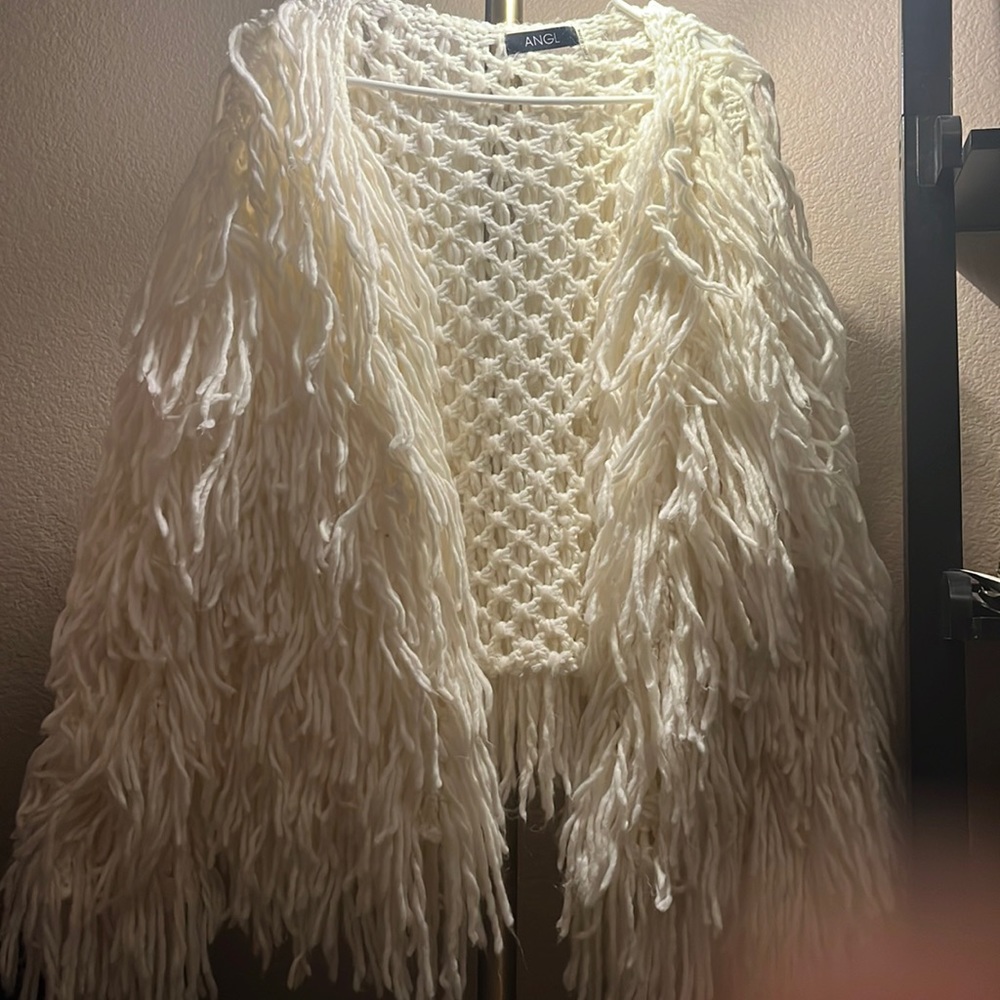 Angl Crème Cardigan not exactly sure what i would call this